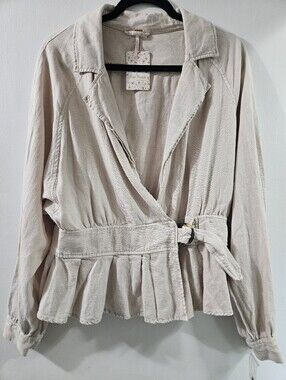 Free People Joani Jacket In Almond